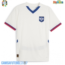 Camisa de time de futebol Sérvia Replicas 2º Equipamento Europeu 2024 Manga Curta
